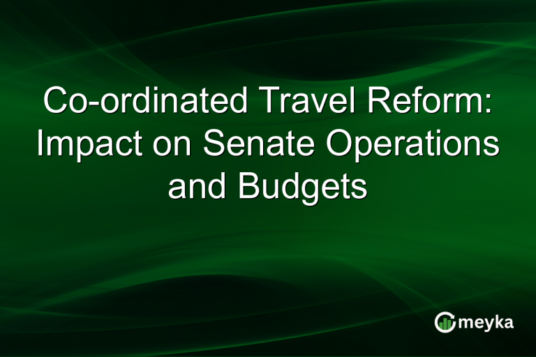 Co-ordinated Travel Reform: Impact on Senate Operations and Budgets