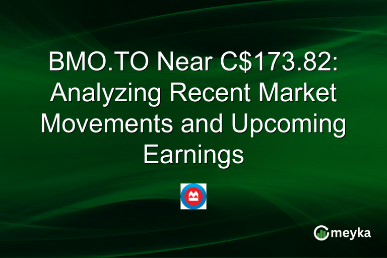 BMO.TO Near C$173.82: Analyzing Recent Market Movements and Upcoming Earnings