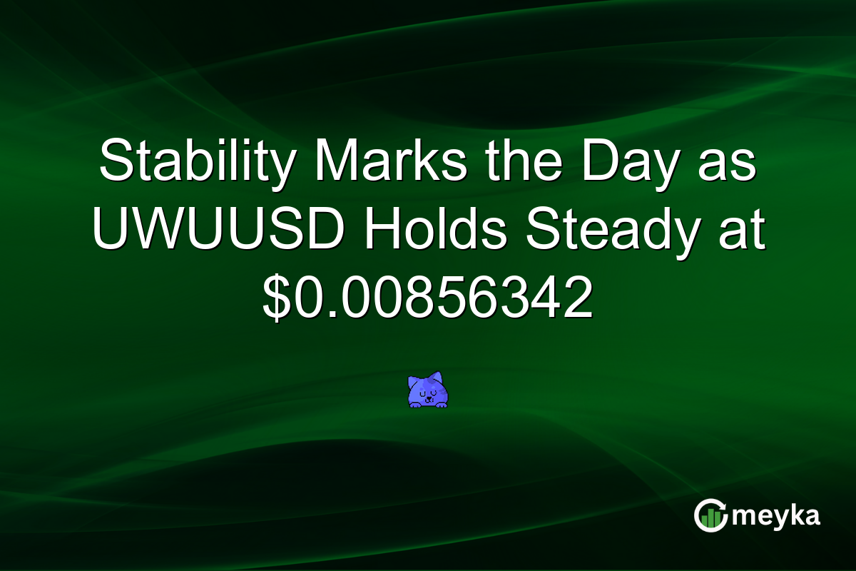 Stability Marks the Day as UWUUSD Holds Steady at $0.00856342