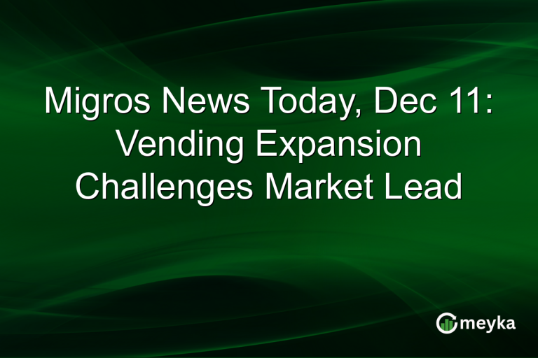 Migros News Today, Dec 11: Vending Expansion Challenges Market Lead