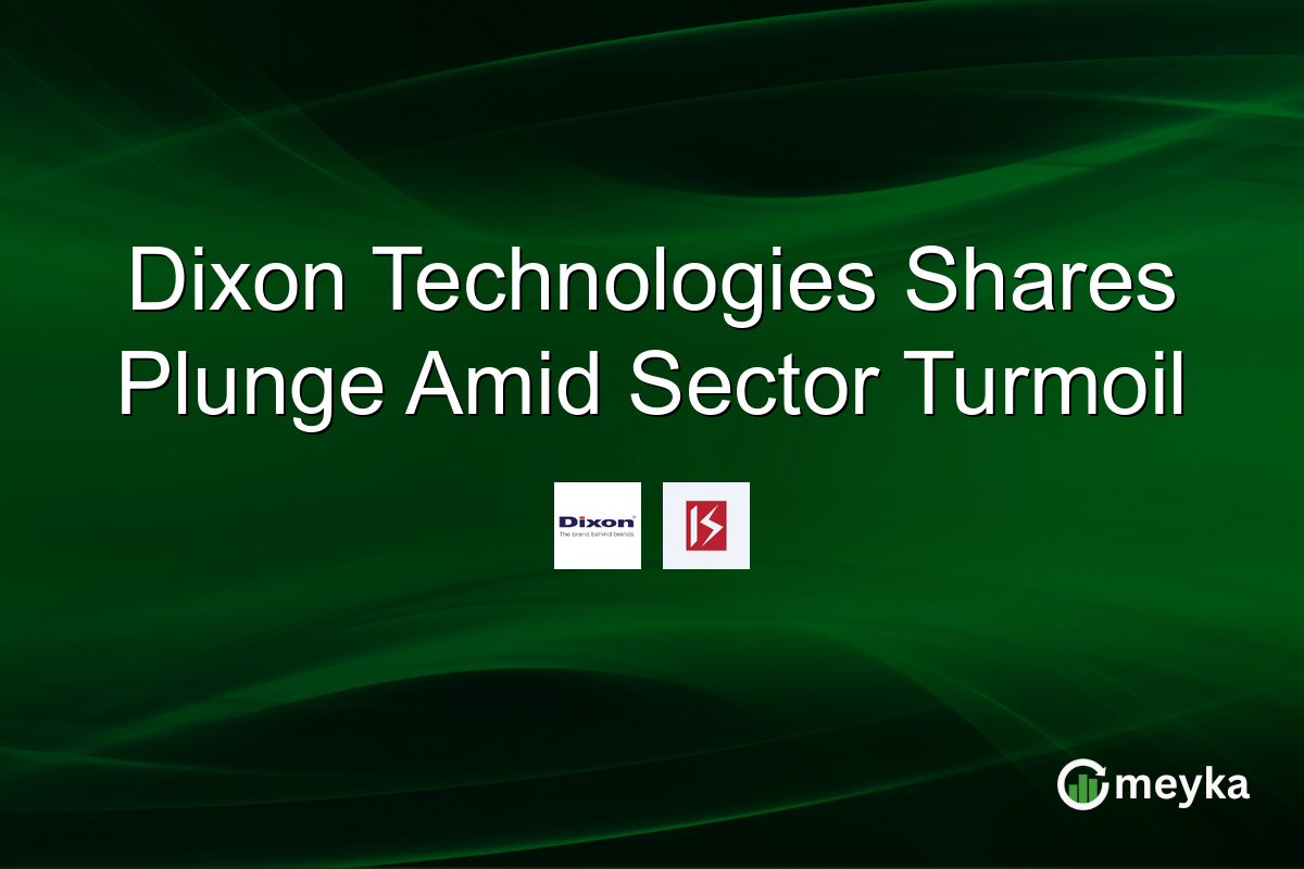 Dixon Technologies Shares Plunge Amid Sector Turmoil