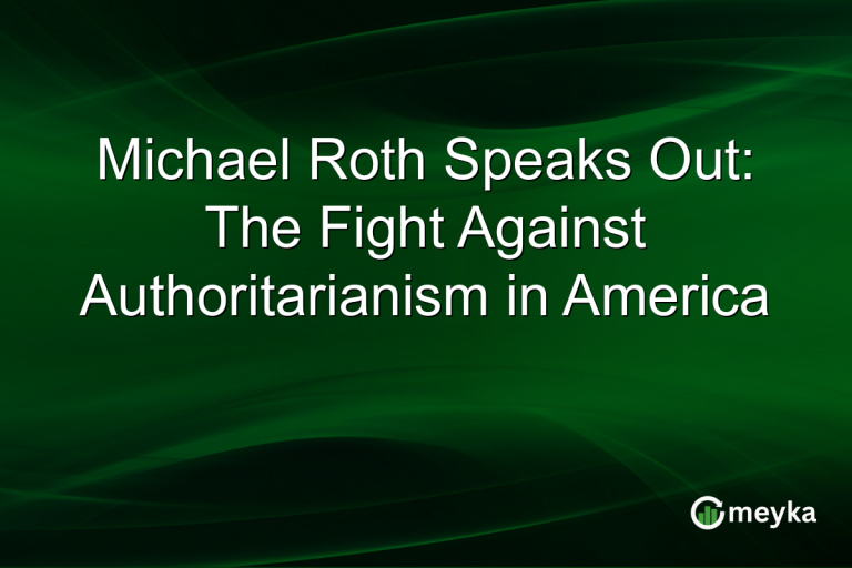 Michael Roth Speaks Out: The Fight Against Authoritarianism in America