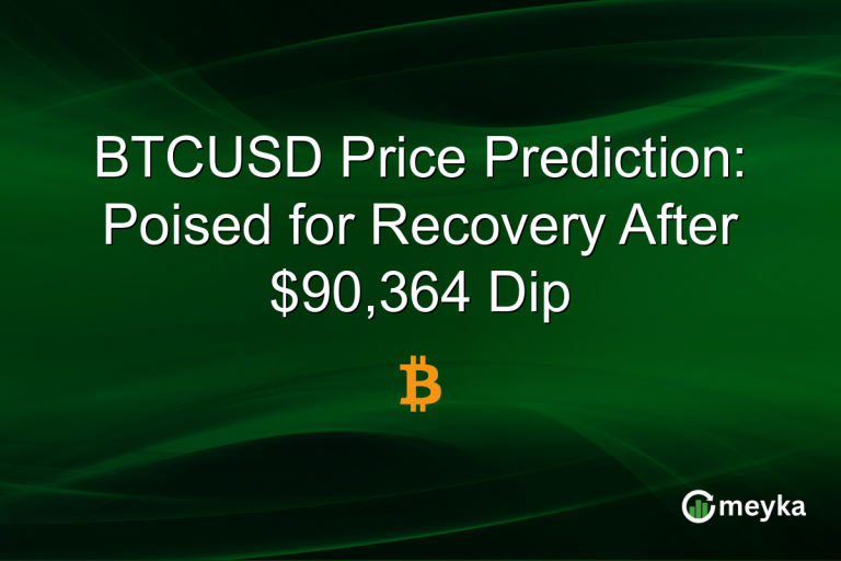BTCUSD Price Prediction: Poised for Recovery After $90,364 Dip