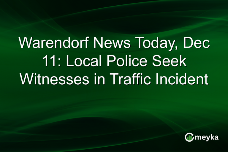 Warendorf News Today, Dec 11: Local Police Seek Witnesses in Traffic Incident