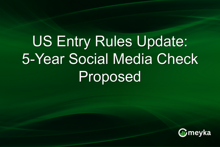 US Entry Rules Update: 5-Year Social Media Check Proposed