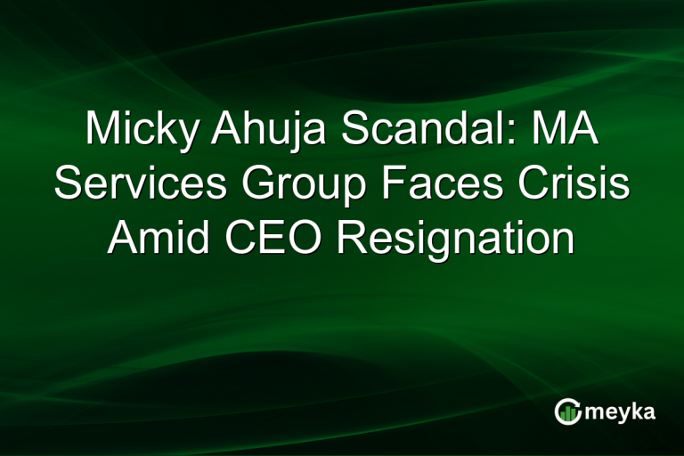 Micky Ahuja Scandal: MA Services Group Faces Crisis Amid CEO Resignation