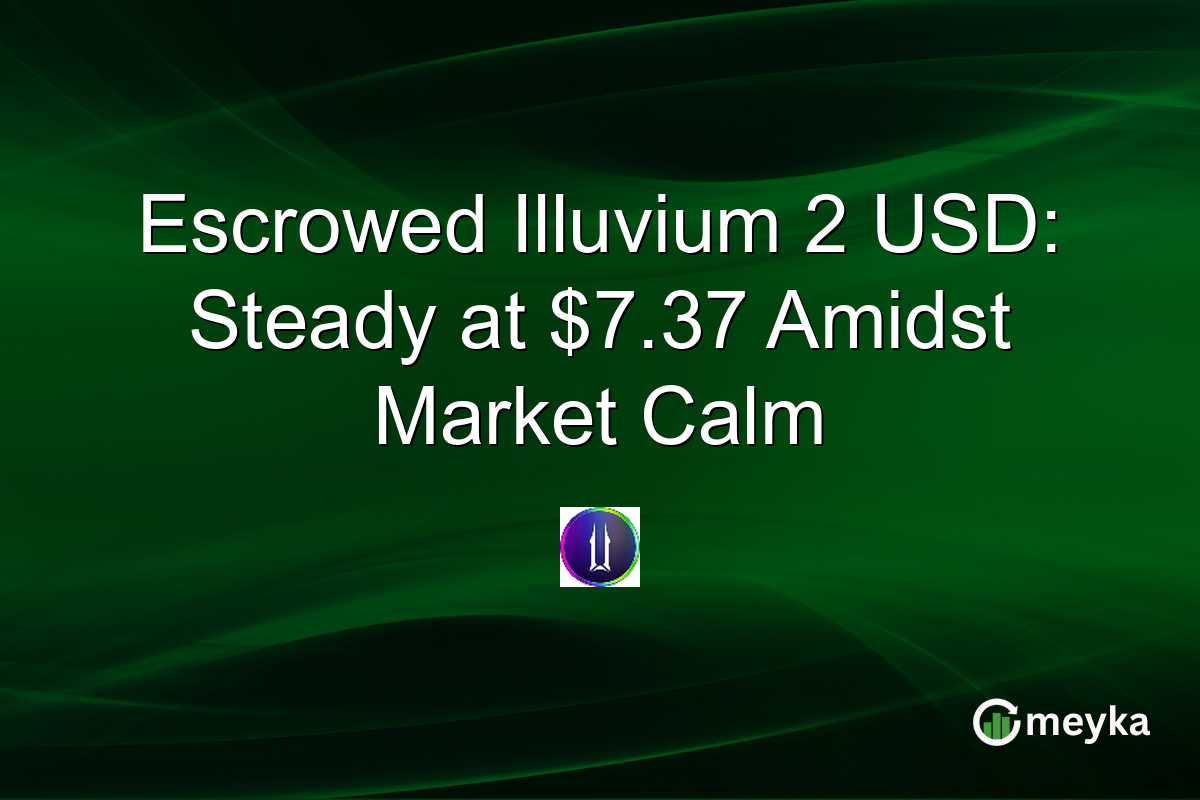 Escrowed Illuvium 2 USD: Steady at $7.37 Amidst Market Calm