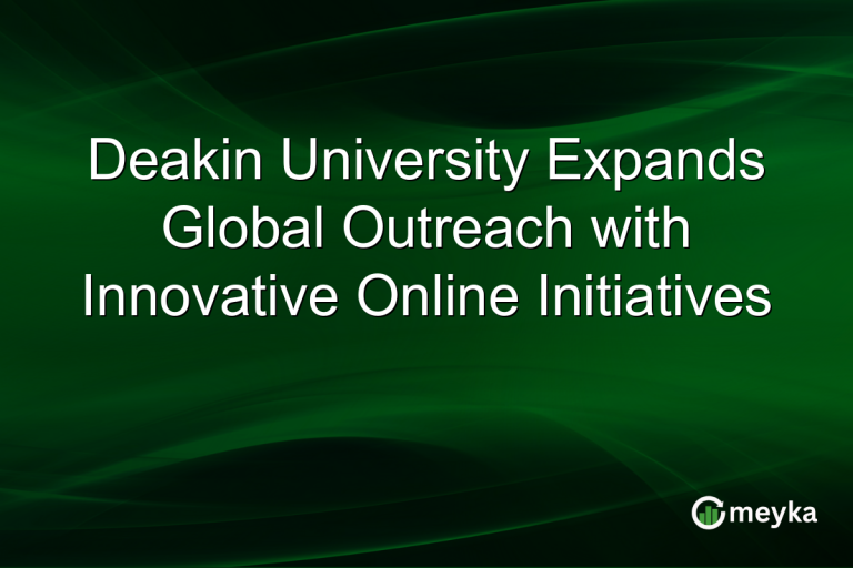 Deakin University Expands Global Outreach with Innovative Online Initiatives