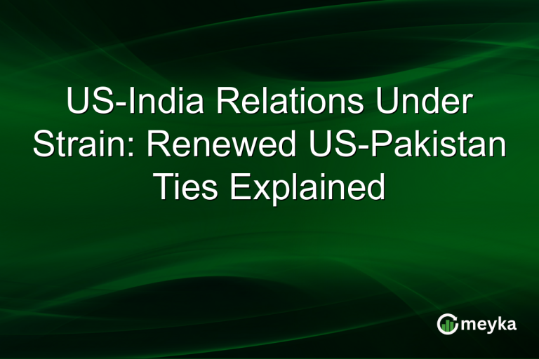 US-India Relations Under Strain: Renewed US-Pakistan Ties Explained
