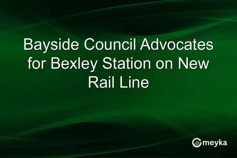 Bayside Council Advocates for Bexley Station on New Rail Line