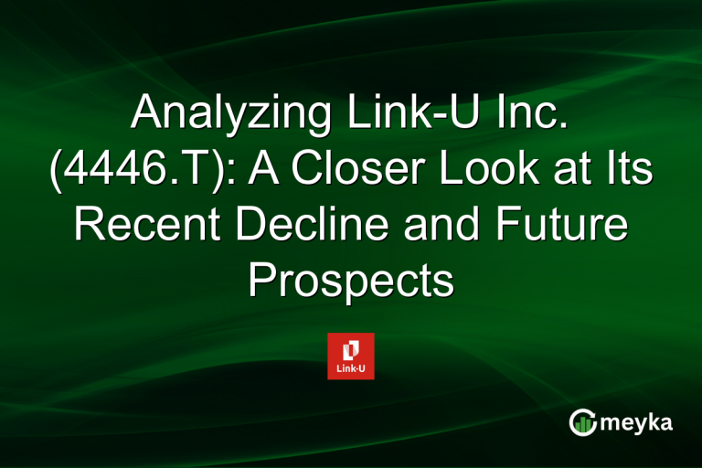 Analyzing Link-U Inc. (4446.T): A Closer Look at Its Recent Decline and Future Prospects