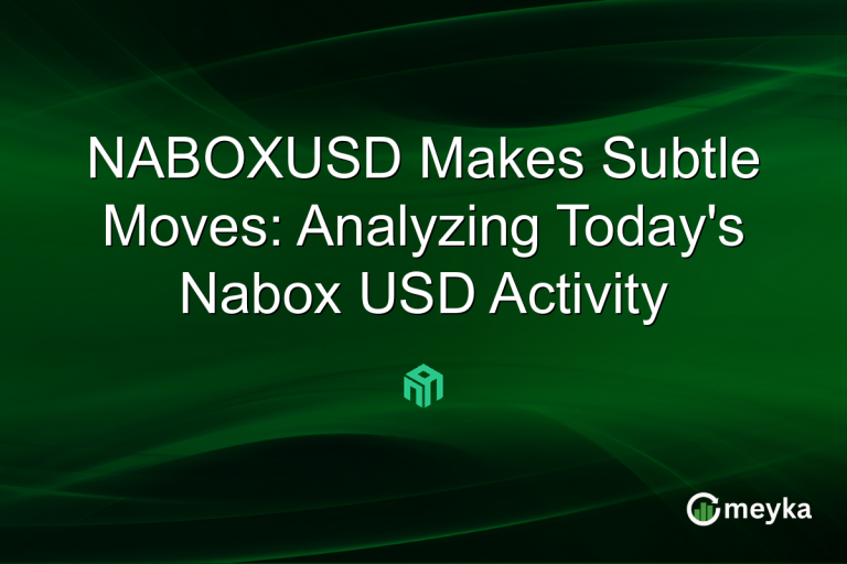 NABOXUSD Makes Subtle Moves: Analyzing Today's Nabox USD Activity