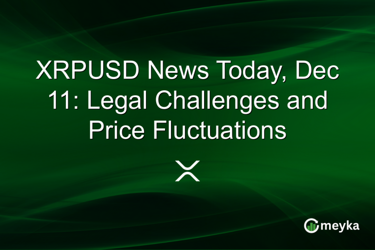 XRPUSD News Today, Dec 11: Legal Challenges and Price Fluctuations