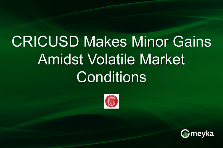 CRICUSD Makes Minor Gains Amidst Volatile Market Conditions