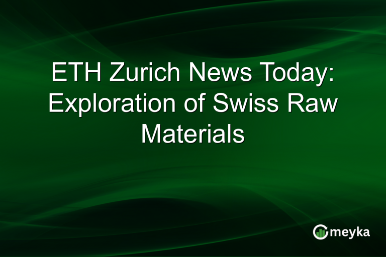 ETH Zurich News Today: Exploration of Swiss Raw Materials