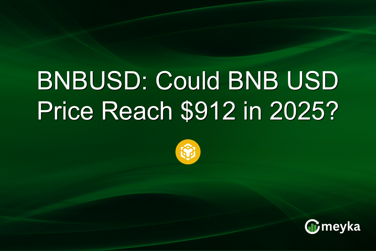 BNBUSD: Could BNB USD Price Reach $912 in 2025?