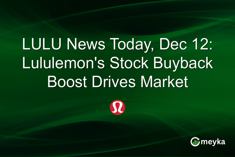 LULU News Today, Dec 12: Lululemon's Stock Buyback Boost Drives Market