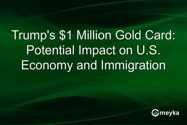 Trump's $1 Million Gold Card: Potential Impact on U.S. Economy and Immigration