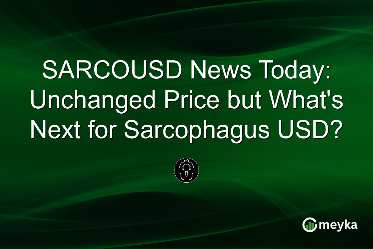 SARCOUSD News Today: Unchanged Price but What's Next for Sarcophagus USD?