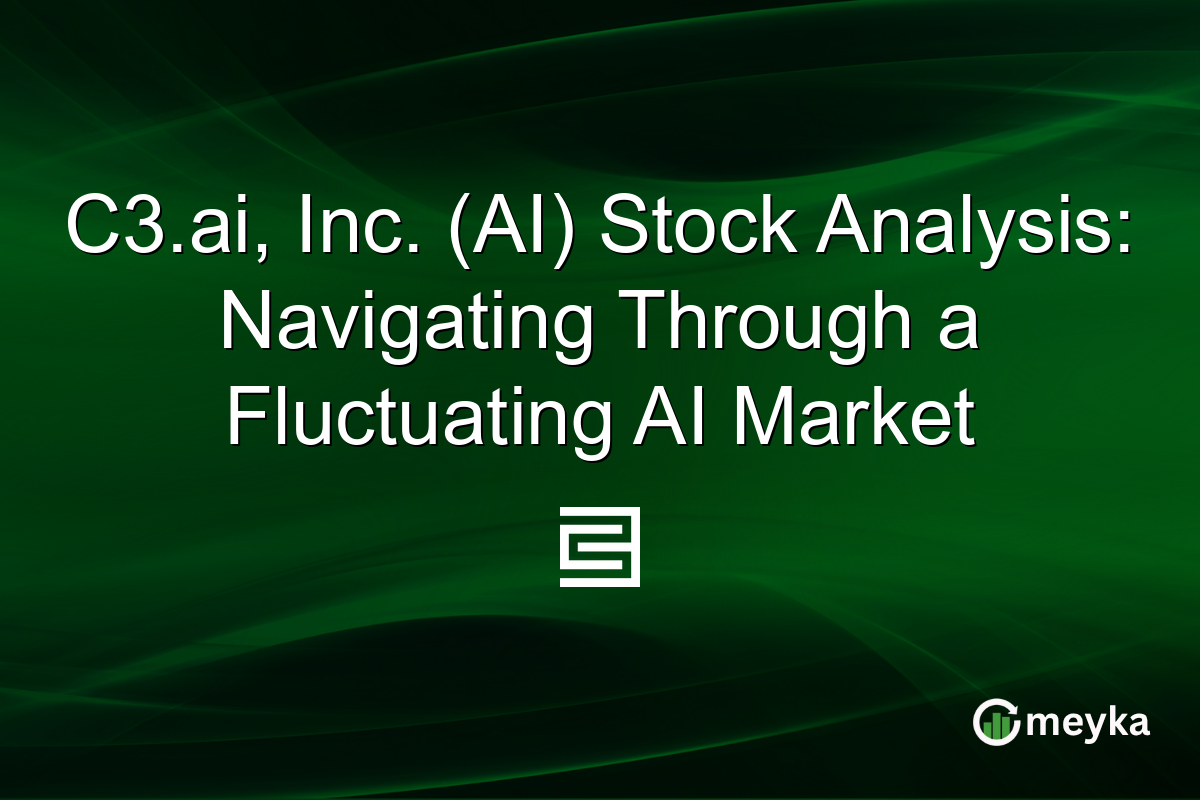 C3.ai, Inc. (AI) Stock Analysis: Navigating Through a Fluctuating AI Market