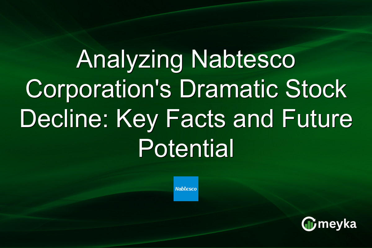 Analyzing Nabtesco Corporation's Dramatic Stock Decline: Key Facts and Future Potential