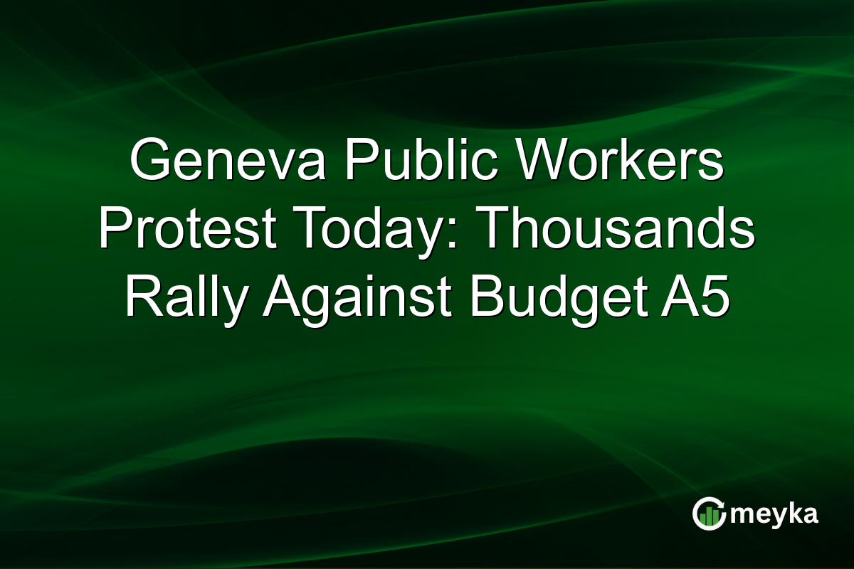 Geneva Public Workers Protest Today: Thousands Rally Against Budget A5