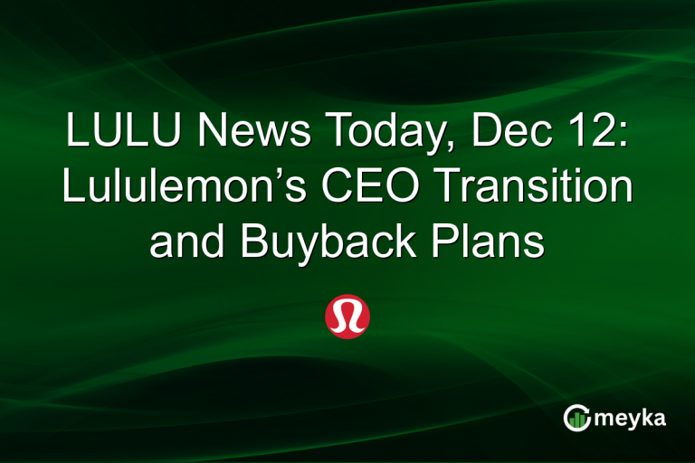 LULU News Today, Dec 12: Lululemon’s CEO Transition and Buyback Plans
