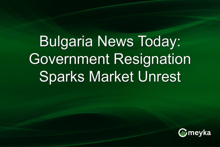 Bulgaria News Today: Government Resignation Sparks Market Unrest