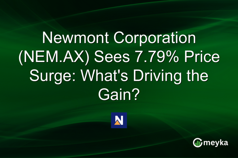 Newmont Corporation (NEM.AX) Sees 7.79% Price Surge: What's Driving the Gain?