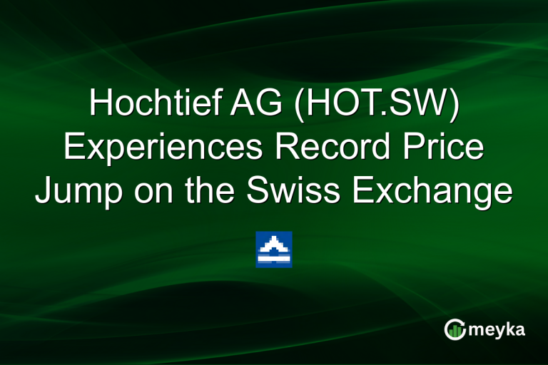 Hochtief AG (HOT.SW) Experiences Record Price Jump on the Swiss Exchange