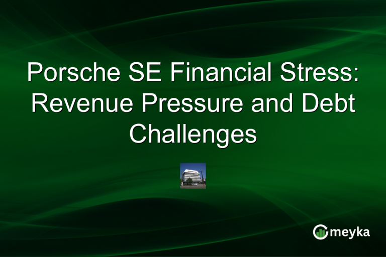 Porsche SE Financial Stress: Revenue Pressure and Debt Challenges