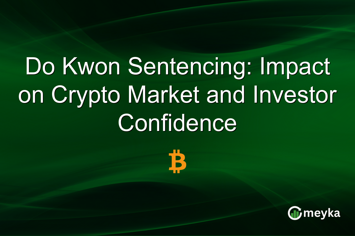 Do Kwon Sentencing: Impact on Crypto Market and Investor Confidence