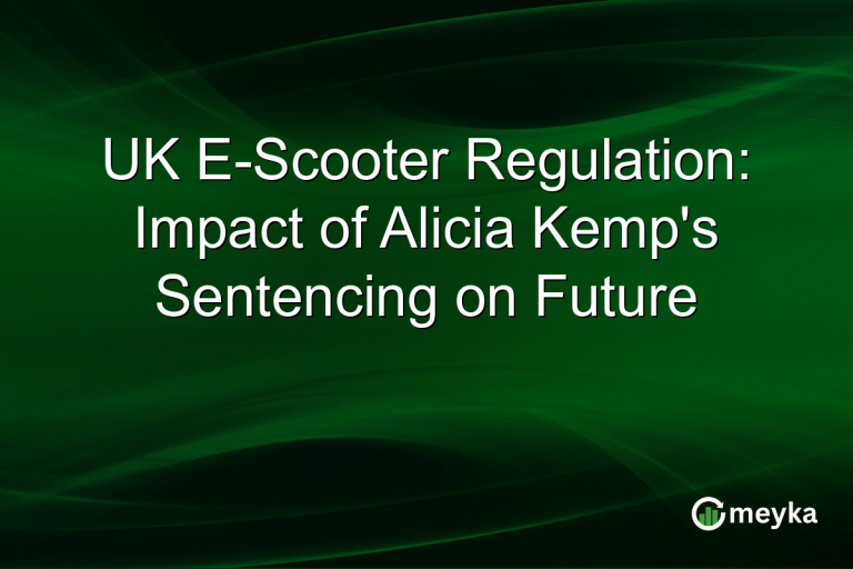 UK E-Scooter Regulation: Impact of Alicia Kemp's Sentencing on Future
