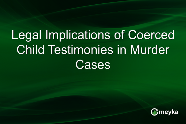 Legal Implications of Coerced Child Testimonies in Murder Cases