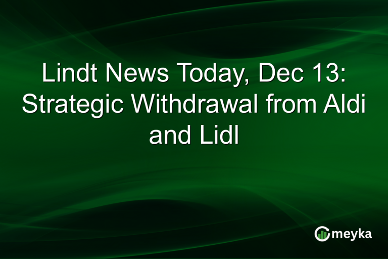 Lindt News Today, Dec 13: Strategic Withdrawal from Aldi and Lidl