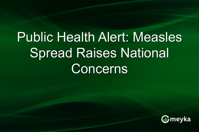 Public Health Alert: Measles Spread Raises National Concerns