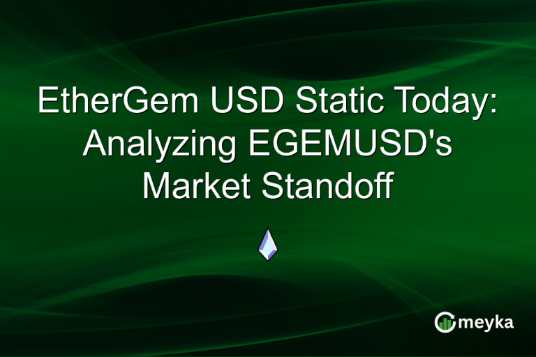 EtherGem USD Static Today: Analyzing EGEMUSD's Market Standoff