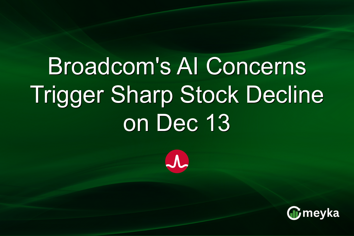 Broadcom's AI Concerns Trigger Sharp Stock Decline on Dec 13