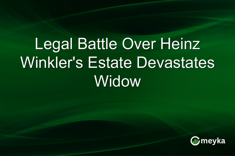 Legal Battle Over Heinz Winkler's Estate Devastates Widow