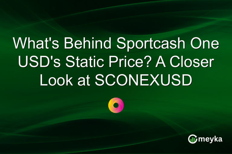 What's Behind Sportcash One USD's Static Price? A Closer Look at SCONEXUSD
