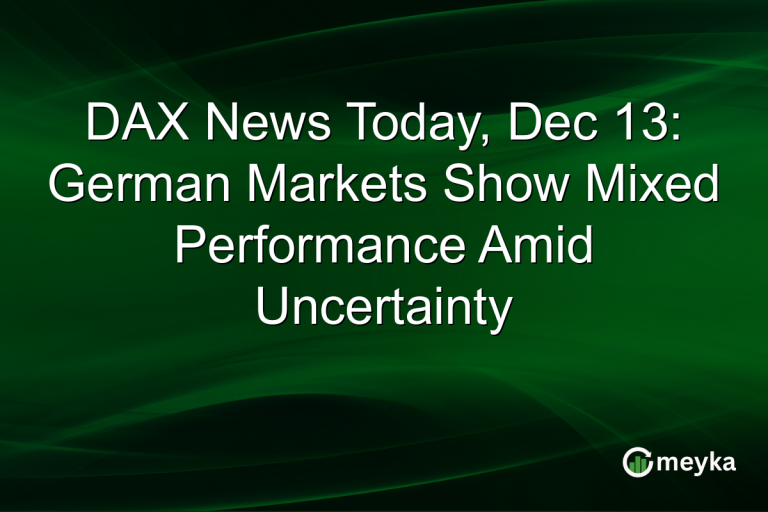 DAX News Today, Dec 13: German Markets Show Mixed Performance Amid Uncertainty