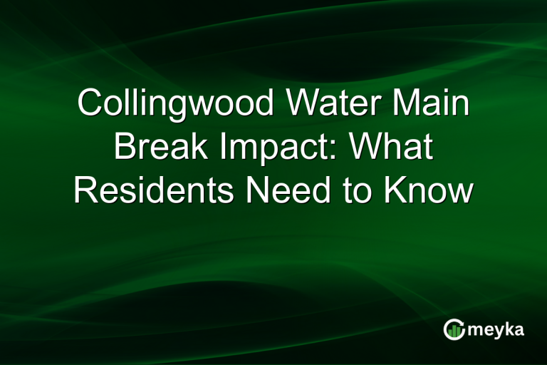 Collingwood Water Main Break Impact: What Residents Need to Know