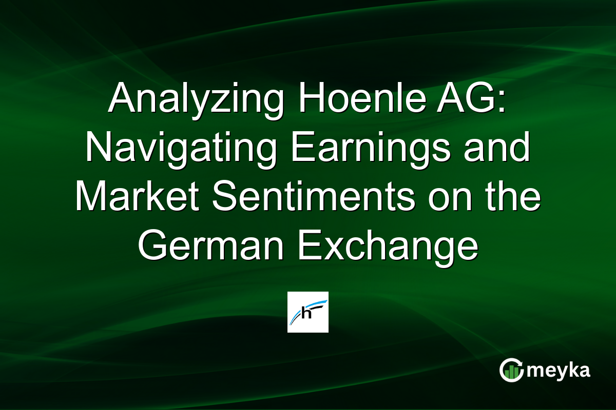 Analyzing Hoenle AG: Navigating Earnings and Market Sentiments on the German Exchange