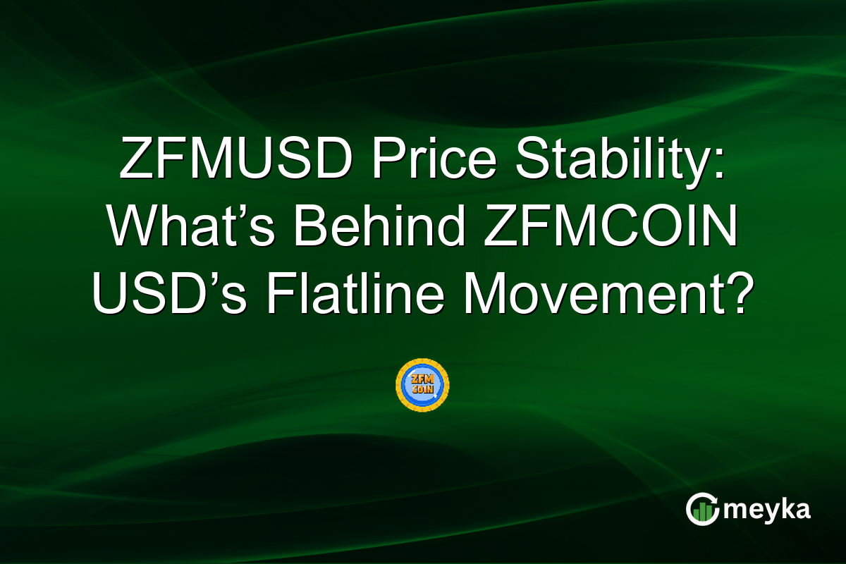 ZFMUSD Price Stability: What’s Behind ZFMCOIN USD’s Flatline Movement?