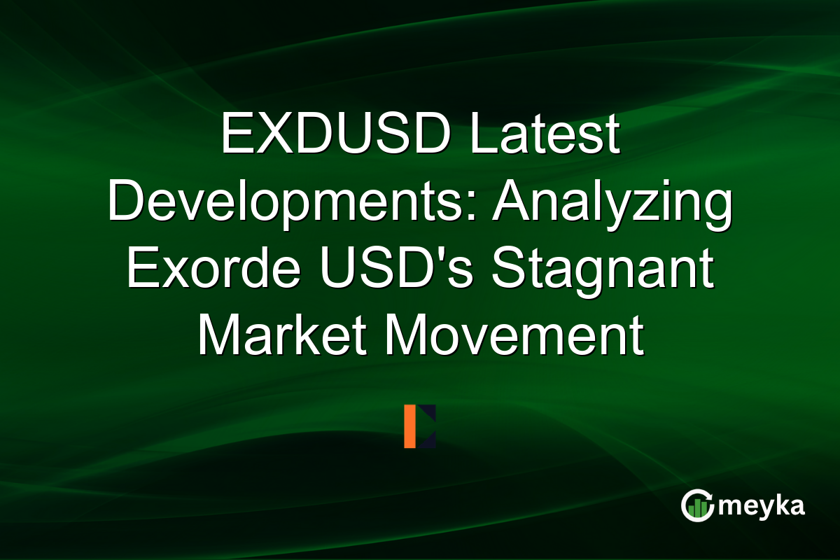 EXDUSD Latest Developments: Analyzing Exorde USD's Stagnant Market Movement