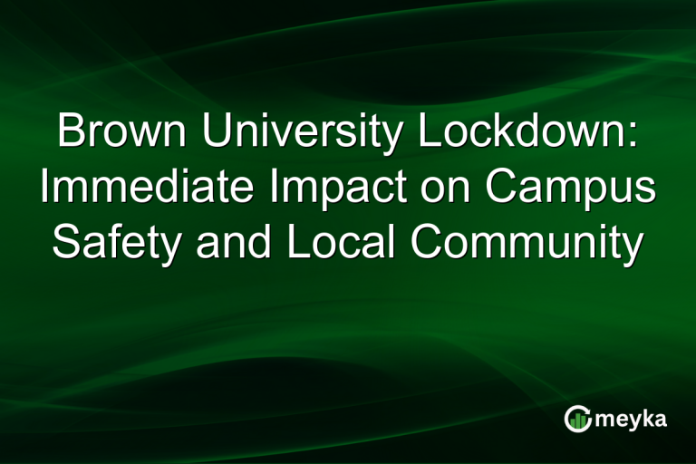 Brown University Lockdown: Immediate Impact on Campus Safety and Local Community