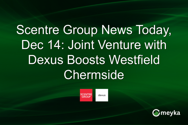 Scentre Group News Today, Dec 14: Joint Venture with Dexus Boosts Westfield Chermside