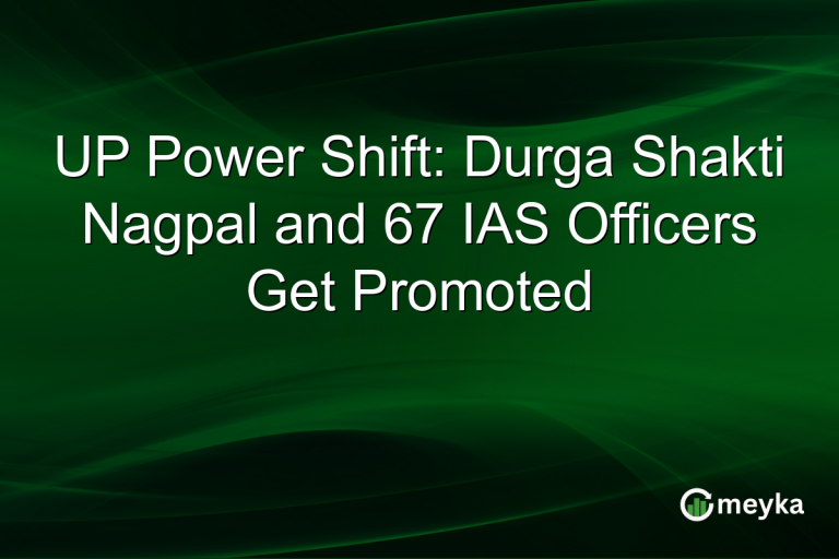UP Power Shift: Durga Shakti Nagpal and 67 IAS Officers Get Promoted