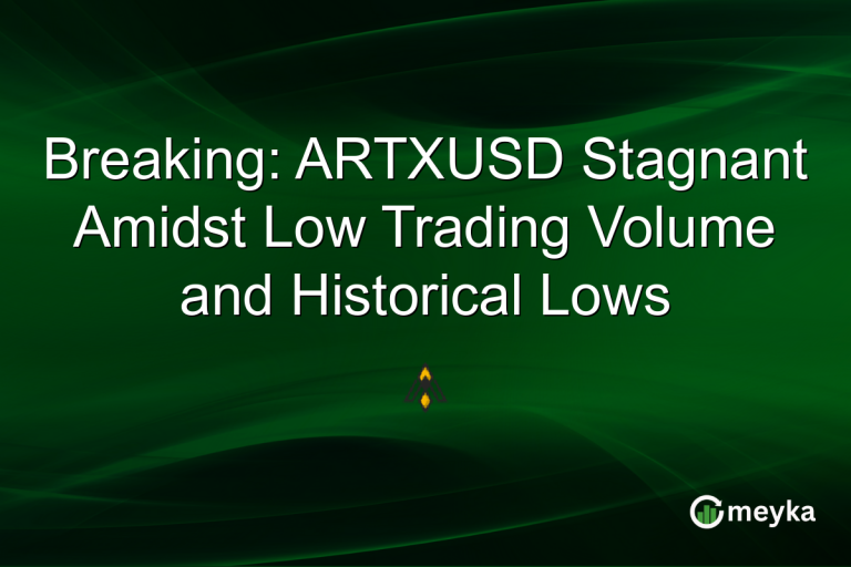 Breaking: ARTXUSD Stagnant Amidst Low Trading Volume and Historical Lows