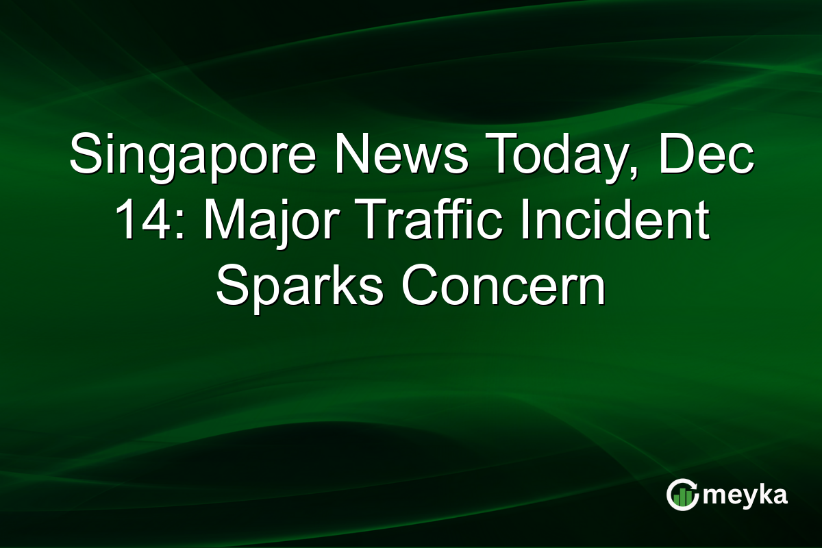 Singapore News Today, Dec 14: Major Traffic Incident Sparks Concern